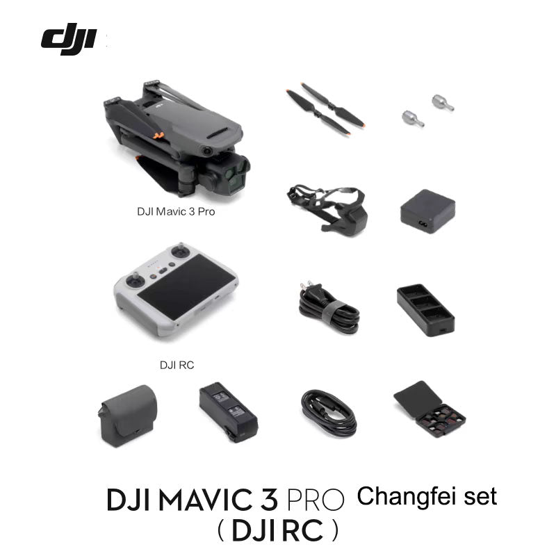 DJI Mavic 3 Pro Flagship Aerial Drone - Professional Triple-Camera System with HD Master Edition Camera
