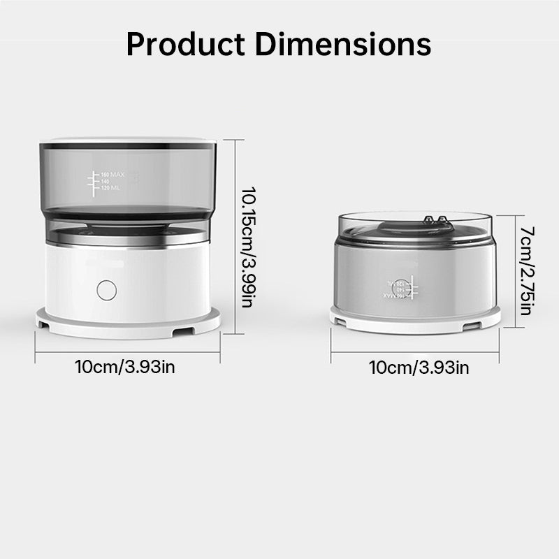 Mini Electric Coffee Grinder & Brewer - Automatic Drip Coffee Maker with Stirring Cup