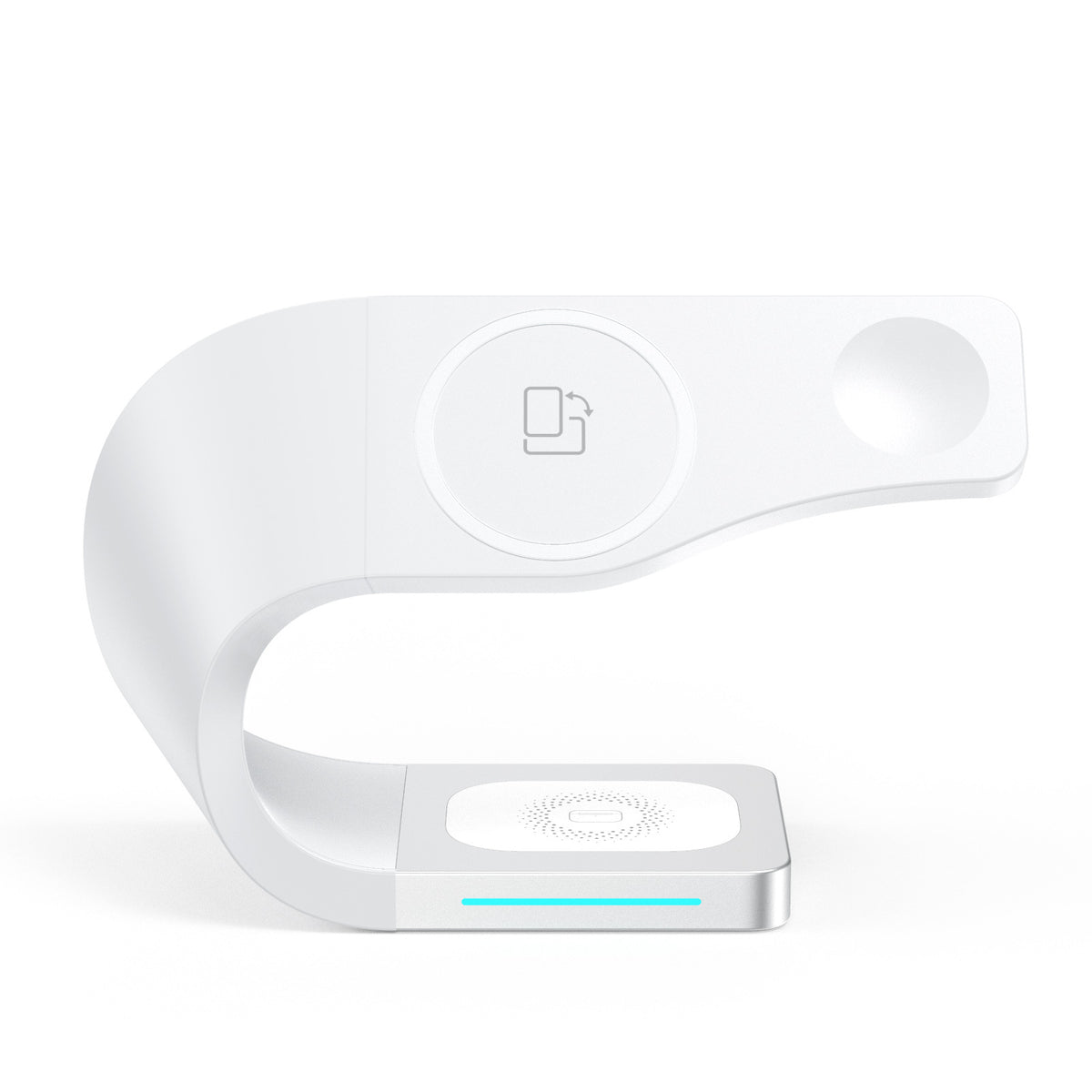 4-in-1 Magnetic Wireless Charging Station - Fast Wireless Charger Dock for iPhone, Apple Watch & AirPods