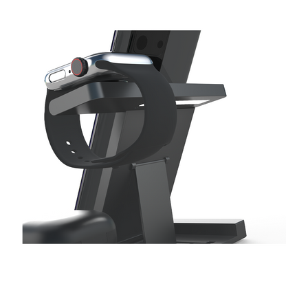 Portable 5-in-1 Wireless Charger Stand - Multi-Device Charging Dock for Apple & Samsung Devices
