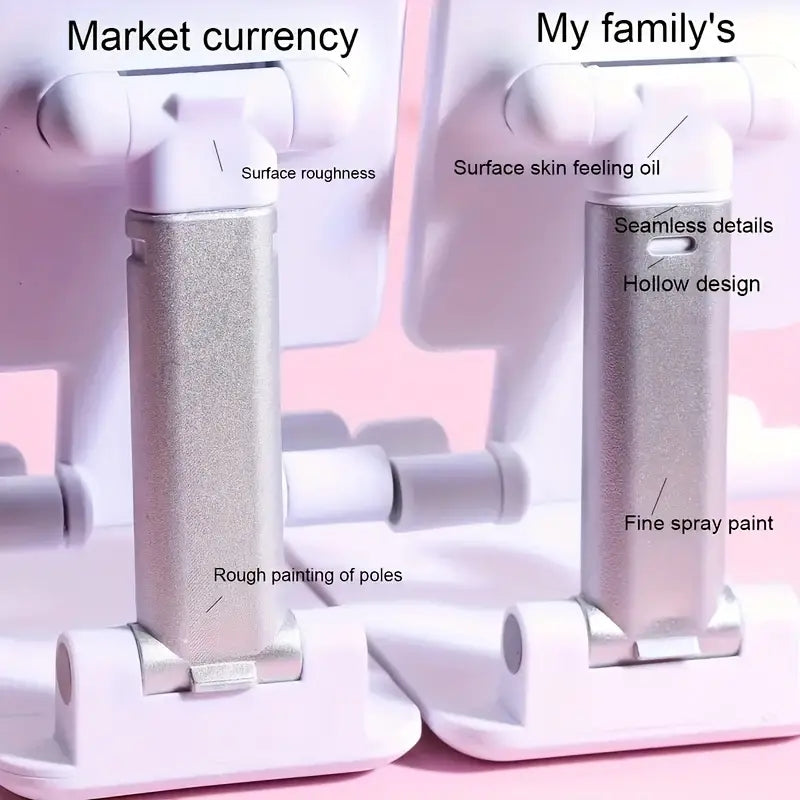 Universal Adjustable Desktop Phone Stand Holder for iPhone, iPad & Tablets