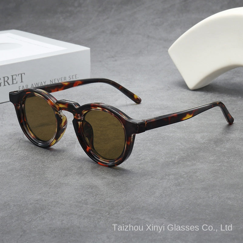 Vintage Round Small Frame Sunglasses | Unisex Fashion UV Protection Shades