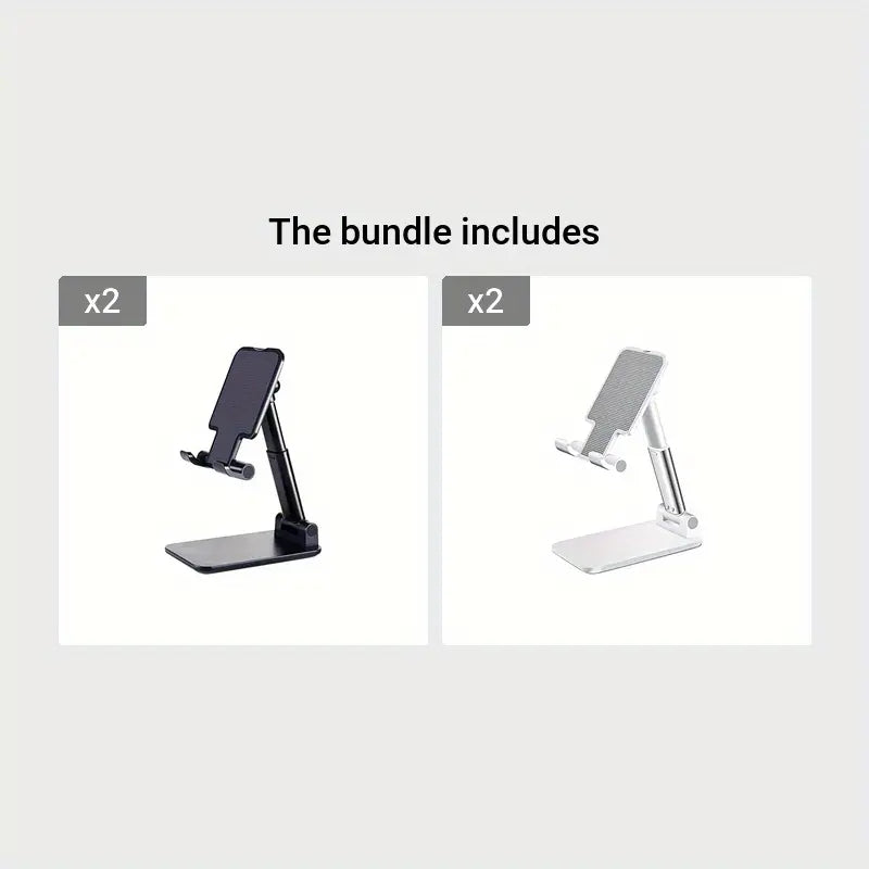 Universal Adjustable Desktop Phone Stand Holder for iPhone, iPad & Tablets