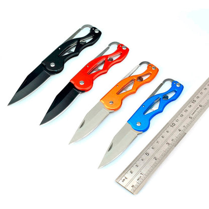 Outdoor Multifunctional Foldable Pocket Knife – Lightweight Aluminum Handle EDC