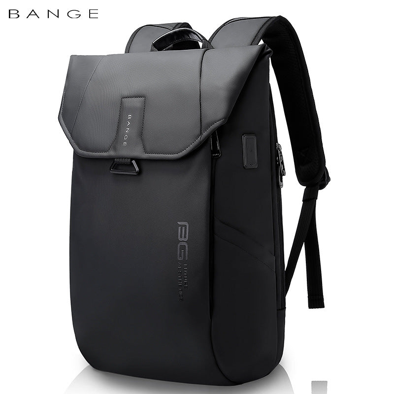 BANGE Premium Men's Business Backpack - Waterproof Laptop & School Bag