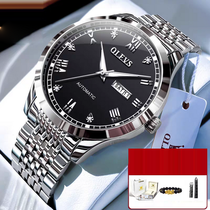 OLEVS Luxury Men's Automatic Mechanical Watch - Waterproof Luminous Business Wristwatch