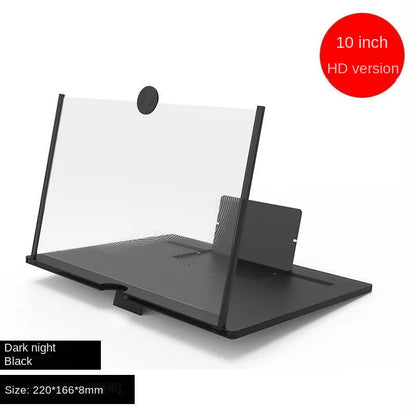 10-Inch 3D HD Phone Screen Magnifier - Stretchable Desktop Screen Amplifier & Phone Stand