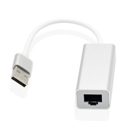 Aluminum Alloy USB & Type-C to RJ45 Ethernet Adapter - 100Mbps Network Interface Converter