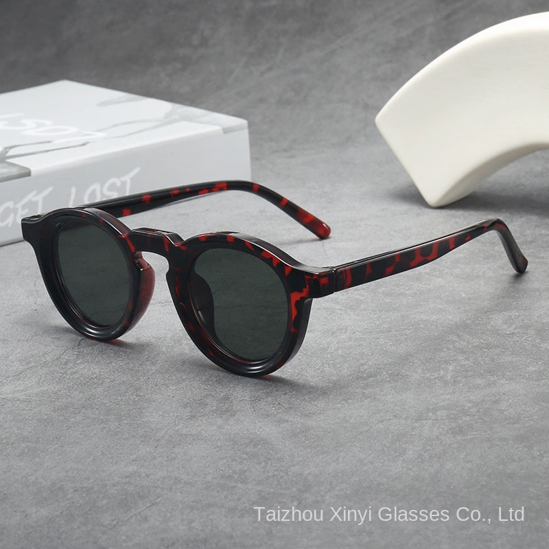 Vintage Round Small Frame Sunglasses | Unisex Fashion UV Protection Shades