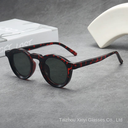 Vintage Round Small Frame Sunglasses | Unisex Fashion UV Protection Shades