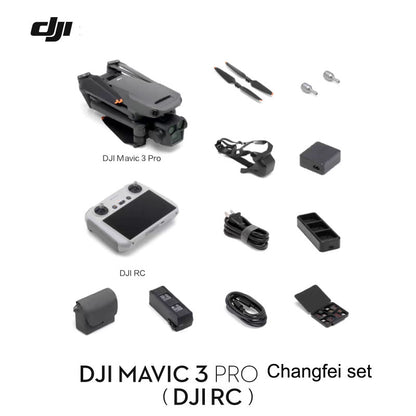 DJI Mavic 3 Pro Flagship Aerial Drone - Professional Triple-Camera System with HD Master Edition Camera