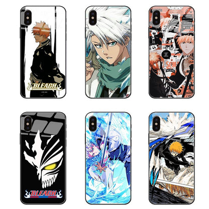 Anime Bleach Ichigo Kurosaki Phone Case - Shockproof Soft TPU Protective Cover for iPhone