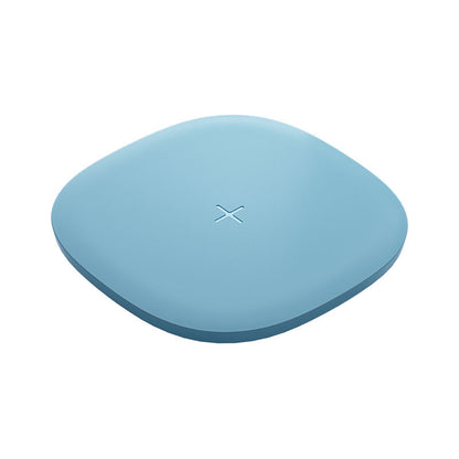 15W Fast Wireless Charger Pad - Square Desktop Qi Wireless Charging Mat for iPhone, Samsung & Huawei