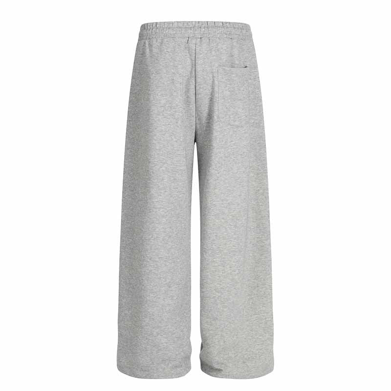 Unisex Streetwear Casual Loose Straight Leg Sweatpants