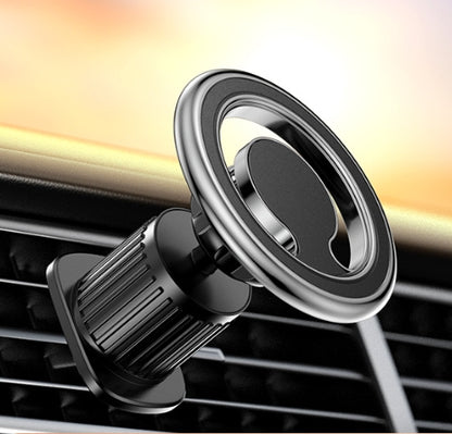 360° Rotating Metal Magnetic Car Phone Holder for MagSafe - Dashboard Mount for iPhone 16 15 14 13