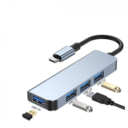 7-in-1 Dual Head USB 3.0 Hub - Multiport Expansion Docking Station & Data Splitter for Computer
