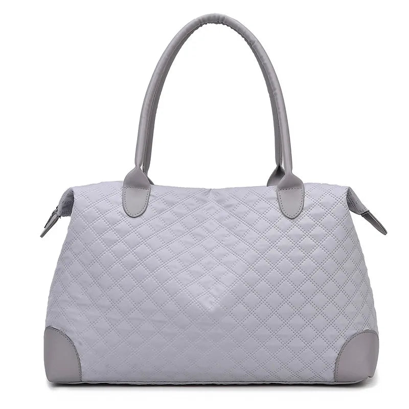 Stylish Women's Shoulder Bag / Overnight Bag (Light Pink)