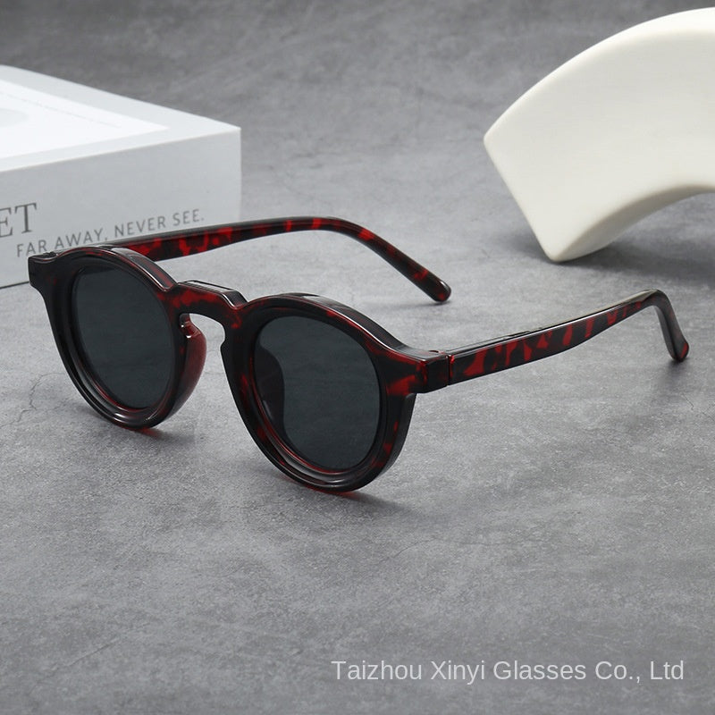 Vintage Round Small Frame Sunglasses | Unisex Fashion UV Protection Shades