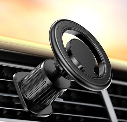 360° Rotating Metal Magnetic Car Phone Holder for MagSafe - Dashboard Mount for iPhone 16 15 14 13