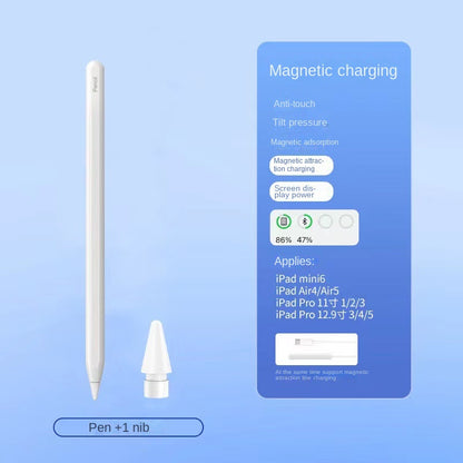 Third-Generation Magnetic Charging Stylus Pen - Active Capacitive Touch Screen Pencil for Apple iPad