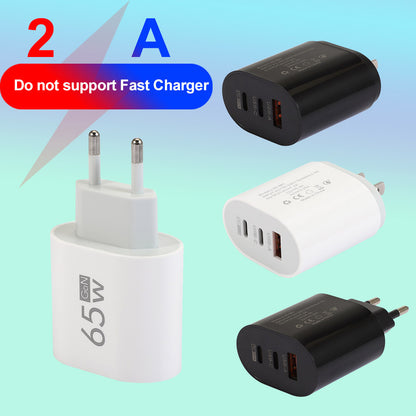 Multi-Port USB & PD Travel Wall Charger - US and European Standard Mobile Phone Charging Head