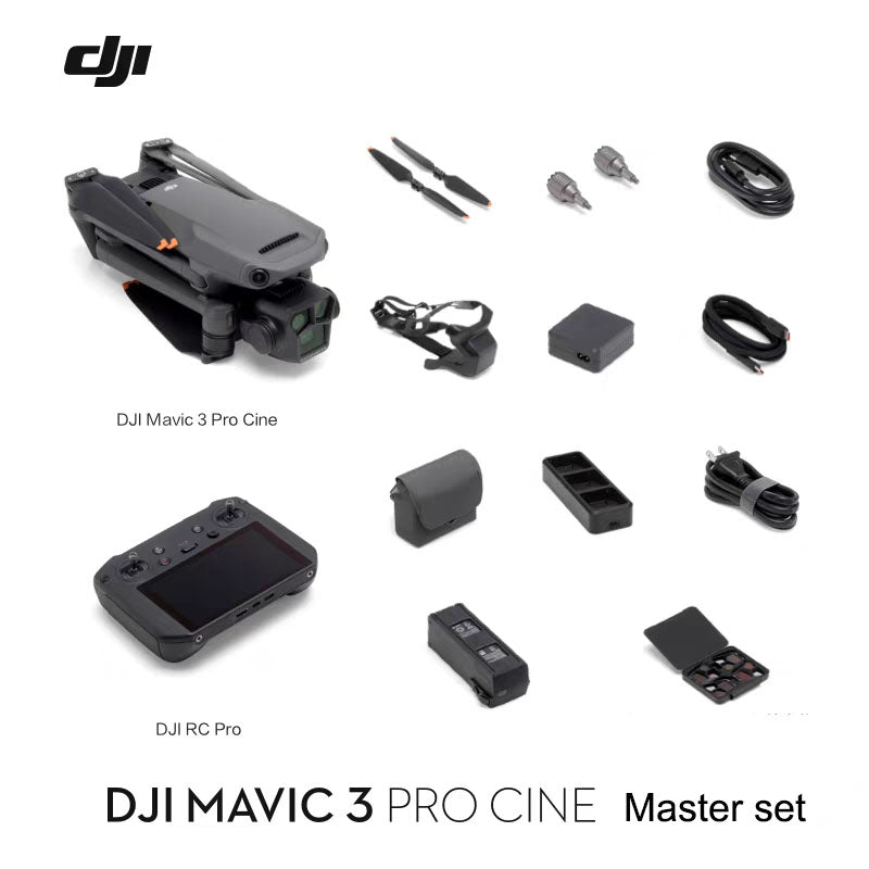 DJI Mavic 3 Pro Flagship Aerial Drone - Professional Triple-Camera System with HD Master Edition Camera
