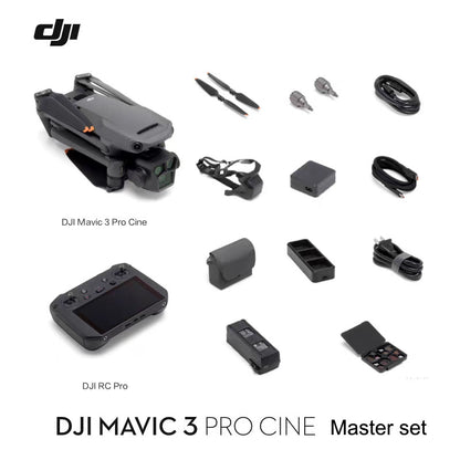 DJI Mavic 3 Pro Flagship Aerial Drone - Professional Triple-Camera System with HD Master Edition Camera