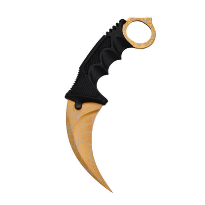 Outdoor Tactical Karambit Claw Knife - Fixed Blade Wilderness Survival Knife with Sheath