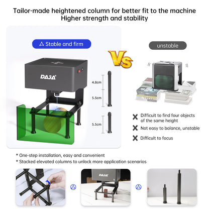 DAJA DJ6 Mini Portable Laser Engraver - Wireless Bluetooth CNC Engraving Machine