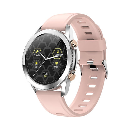 Bluetooth Calling Smart Watch - Waterproof Sports Fitness Tracker with Weather Display for Android & iOS