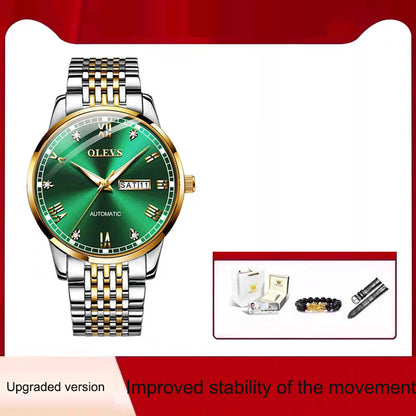 OLEVS Luxury Men's Automatic Mechanical Watch - Waterproof Luminous Business Wristwatch