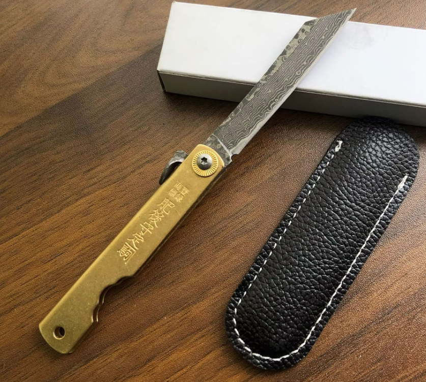 Minimalist Stainless Steel Pocket Knife – Compact & Discreet EDC Tactical Blade