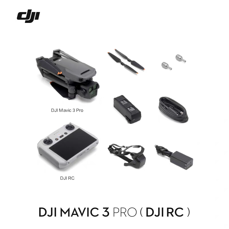 DJI Mavic 3 Pro Flagship Aerial Drone - Professional Triple-Camera System with HD Master Edition Camera