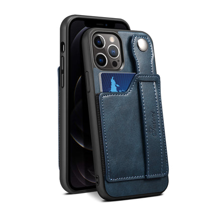 Premium Leather Wallet Phone Case for iPhone 14 Pro Max - Multi-Card Holder & Money Pocket Back Cover