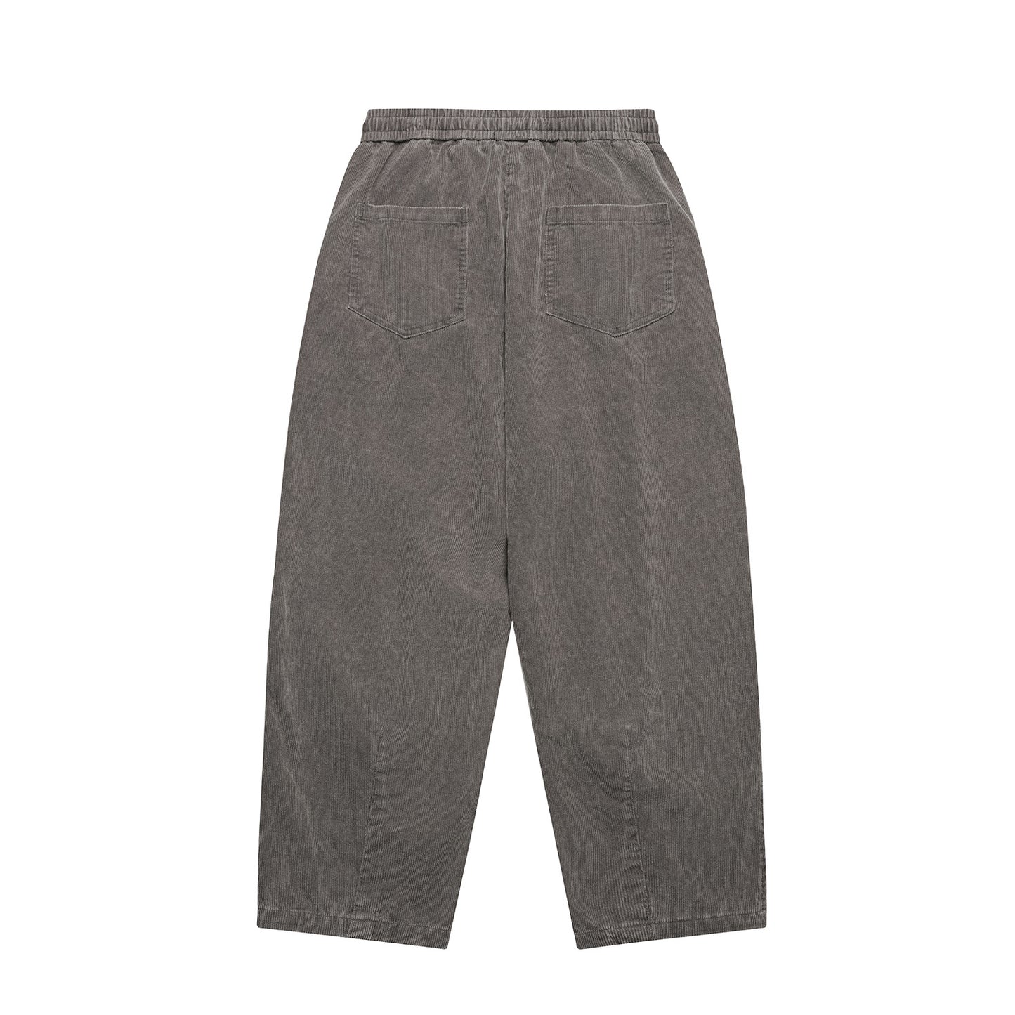 Men's Loose Wide Leg Casual Wash Corduroy Pants