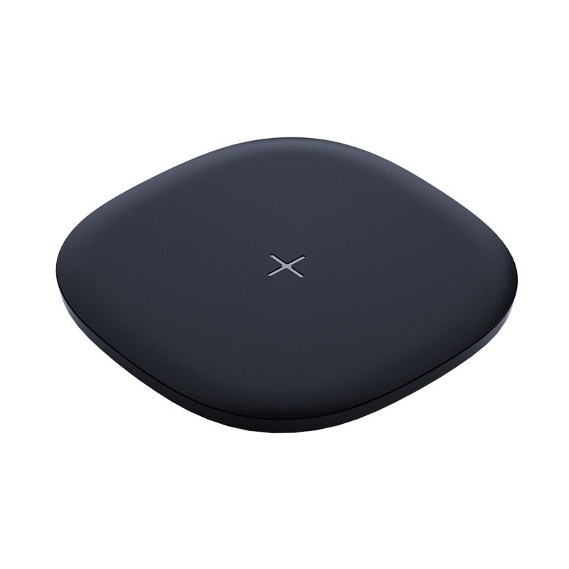 15W Fast Wireless Charger Pad - Square Desktop Qi Wireless Charging Mat for iPhone, Samsung & Huawei