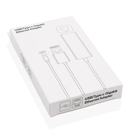 Aluminum Alloy USB & Type-C to RJ45 Ethernet Adapter - 100Mbps Network Interface Converter