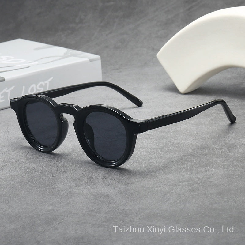 Vintage Round Small Frame Sunglasses | Unisex Fashion UV Protection Shades