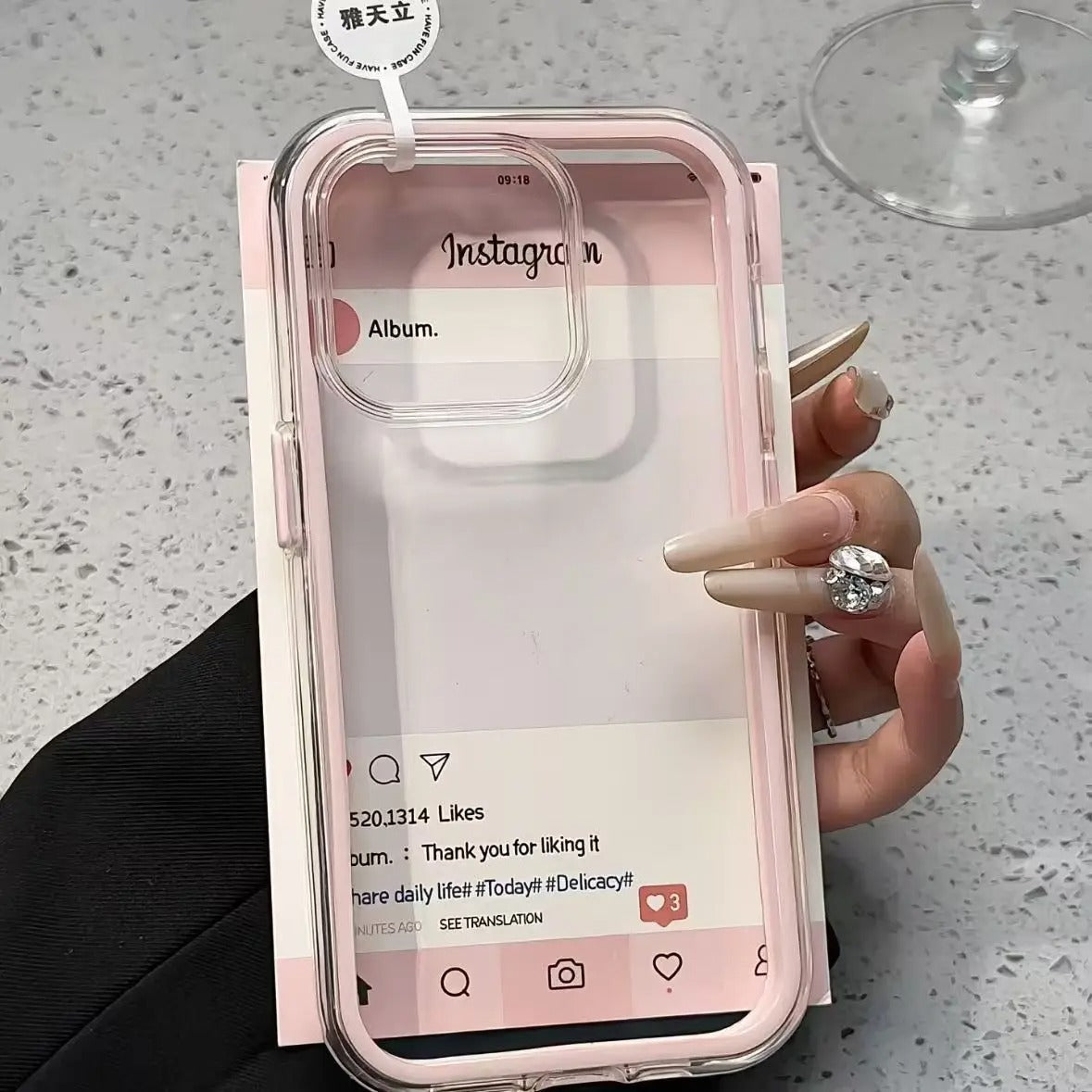 2-in-1 Solid Color Border Transparent Phone Case - Anti-Drop Clear Soft Cover for iPhone