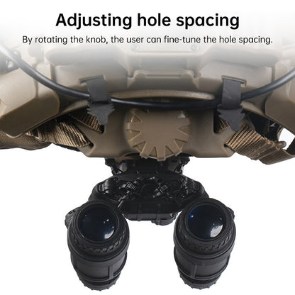 Non-Functional DTNVS Night Vision Goggles Model - Tactical Helmet Gear for Paintball & Cosplay