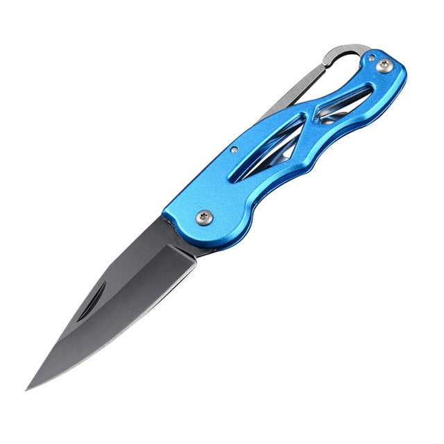 Outdoor Multifunctional Foldable Pocket Knife – Lightweight Aluminum Handle EDC