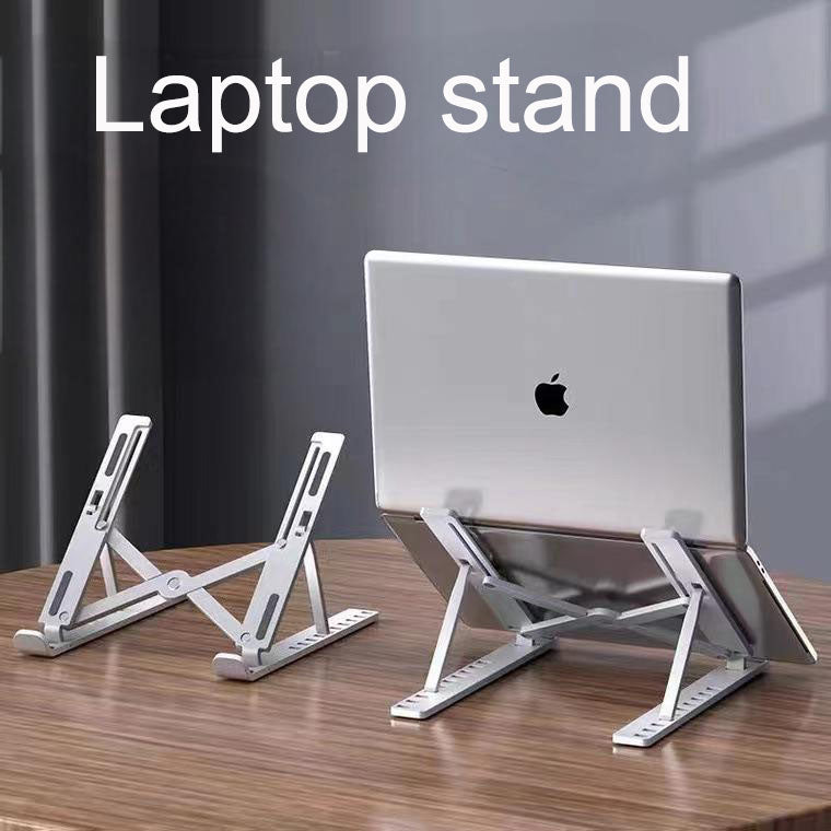 Portable Aluminum Laptop Riser - N3 Ergonomic Foldable Stand and Cooling Holder
