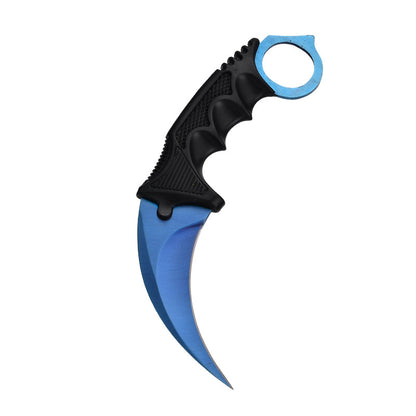 Outdoor Tactical Karambit Claw Knife - Fixed Blade Wilderness Survival Knife with Sheath
