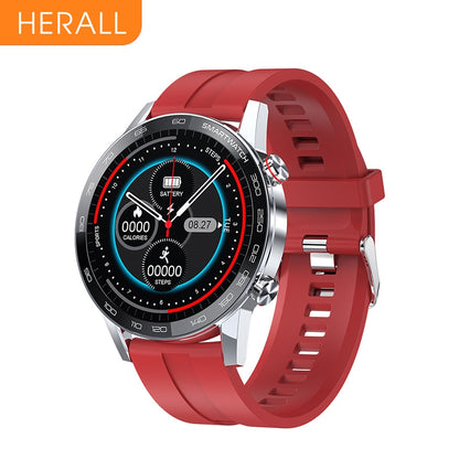 HERALL ECG Smart Watch for Men - IP68 Waterproof Smartwatch with Blood Pressure & Heart Rate Monitor