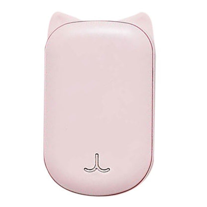 Cute 2-in-1 Rechargeable Hand Warmer & 3600mAh Power Bank - Portable USB Electric Pocket Heater