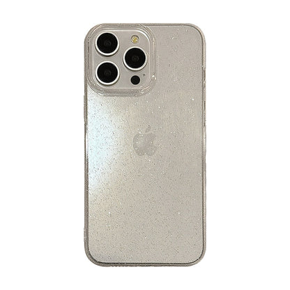 Luxury Sparkling Transparent Glitter Phone Case for iPhone 15 14 13 12 11 Pro Max - Clear Bling Soft Cover