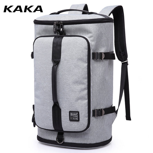 KAKA Men's Large Capacity Multi-Function Computer Backpack - Durable Travel Shoulder Bag