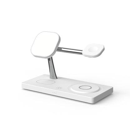 Multi-Function 7-in-1 Wireless Charger Stand - Magnetic Fast Charging Dock for Apple Devices