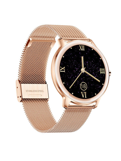 R18 Luxury Ladies Smart Watch - 1.09" Full Touch Ultra-Thin Screen