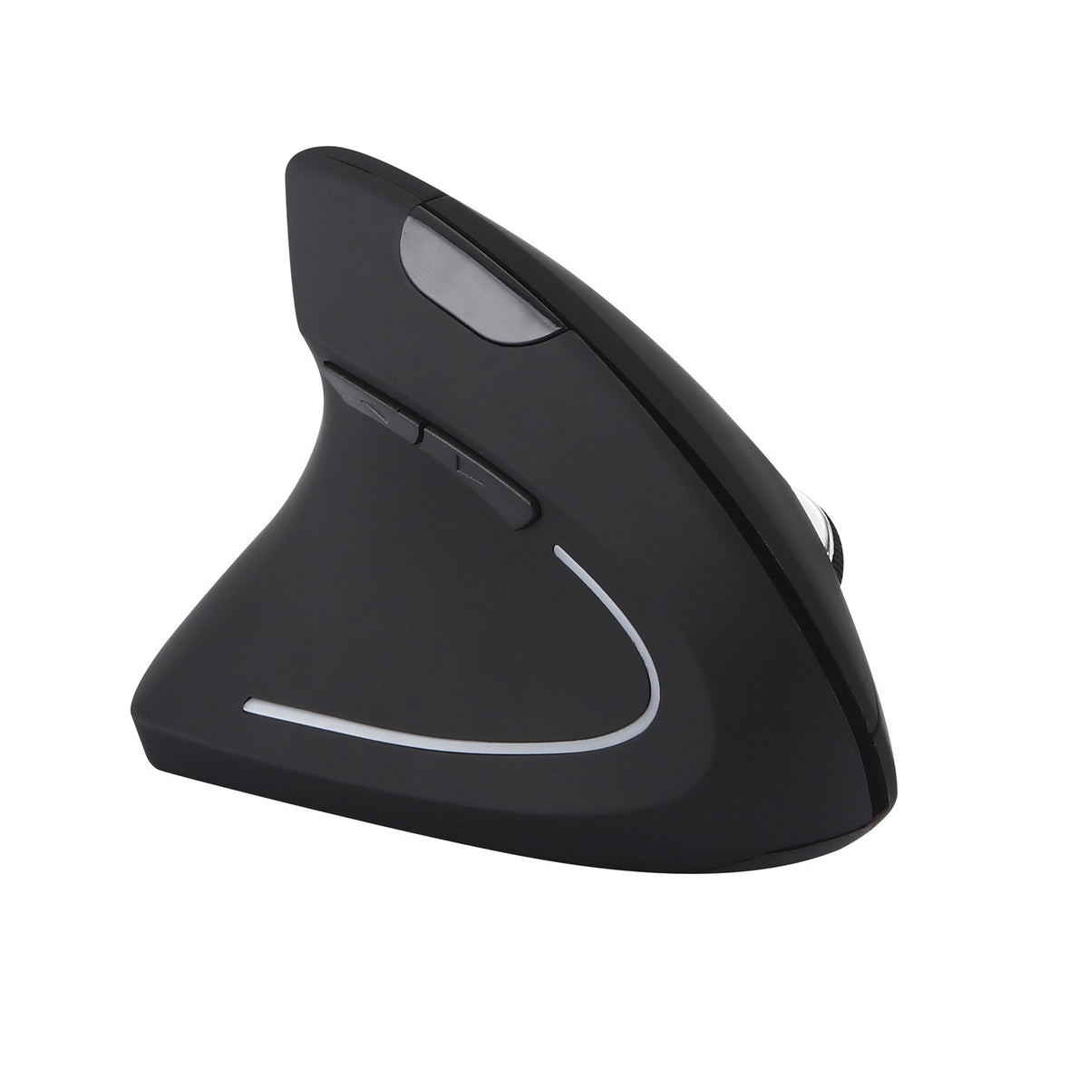 Ergonomic Left-Handed Vertical Wireless Mouse - Rechargeable Upright Esports & Office Mouse